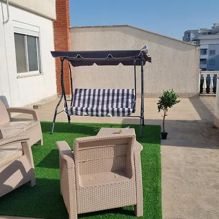 Floor In Albania With Private Rooftop Sleeps 8 To 10 *